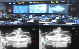 Alakzatban repülő UFO-kat rögzített az űrállomás kamerája
