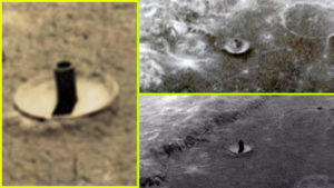 Beigazolódott az ufológusok gyanúja: Tényleg idegenek bázisai vannak a Holdon!