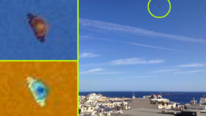 Különös alakú UFO-t észleltek Málta felett