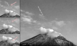 Földönkívüli bázist rejthet Mexikó legnagyobb működő vulkánja – videó