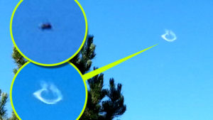 UFO térváltás fotóztak Colorado felett