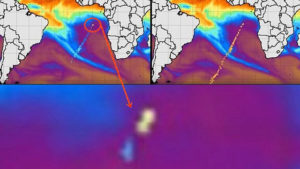 Újabb rejtélyes légköri anomáliákat szúrt ki az időjárás-figyelő műhold