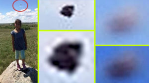 Alakváltó UFO repült bele a családi fotózkodásba