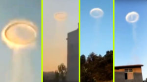 Titokzatos, narancssárga UFO-gyűrűt észleltek Kínában