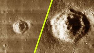 Ezt nehéz lesz kimagyarázni: Hatszögletű piramist fotóztak a Holdon!