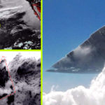 Sziget méretű objektumot érzékelt az időjárási radar a Csendes-óceán felett