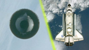 Közeli fotó került elő az Atlantis űrrepülőgépet követő egyik UFO-ról