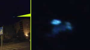 A villámok fénye buktatta le a Horvátországi UFO-t