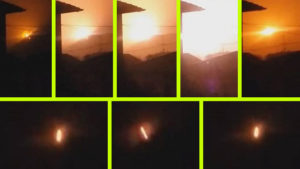 UFO-baleset? Lángolt az égbolt Olaszország felett…
