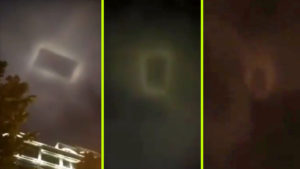 Új idegenek érkeztek: Téglalap alakú UFO bukkant fel Kínában