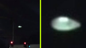 Zölden derengő UFO repkedett éjszaka Los Angeles felett