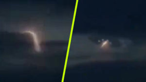 Féregszerű idegen lény repül be egy UFO-ba Chile felett