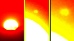 Ismét felbukkant a Nibiru? Óriás méretű objektumot fotóztak a Nap közelében…