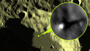 Különösen fénylő objektumot fedezett fel a Holdon egy magyar UFO-vadász